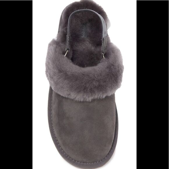 Australia luxe Collective genuine soft shearling slingback mule slipper size 7 - Picture 4 of 10